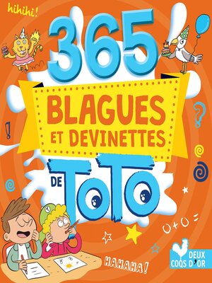 cover image of 365 blagues et devinettes de Toto